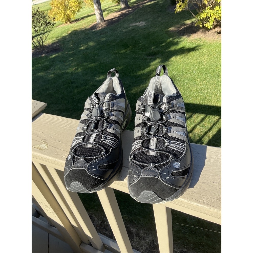 Dr. Comfort 7610 Performance Men's 9 M Diabetic Orthopedic Walking Shoes Black
